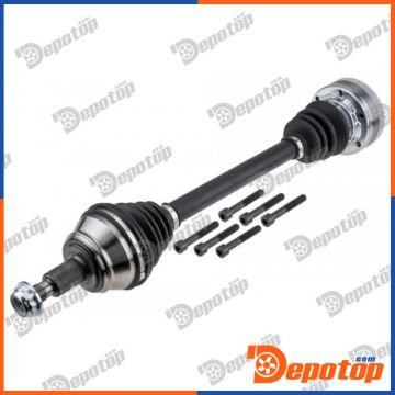 Demi-Arbre de Transmission MTM gauche pour VW | NPW-VW-214, 1J0407271AP